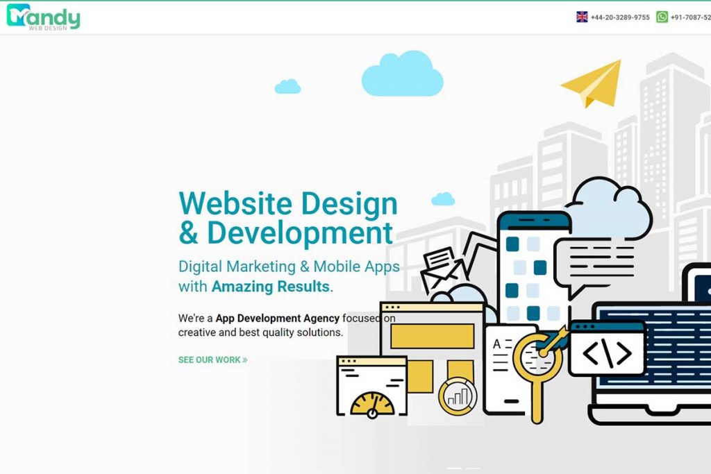 Mandy Web Design - Top IT Firms in India