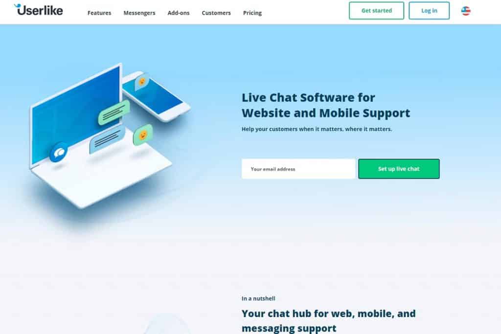 Userlike - Top Live Chat Software for Website