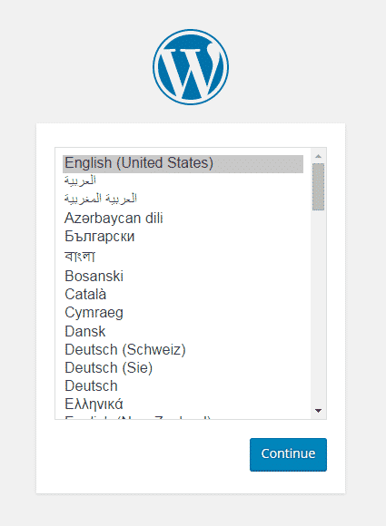 wp select language