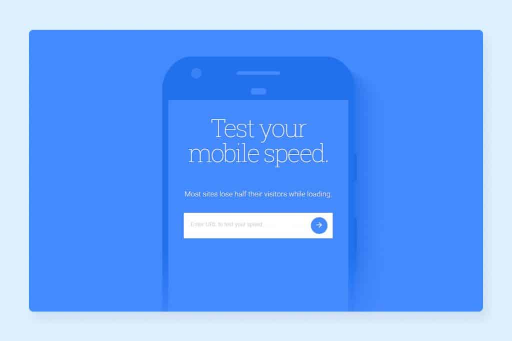 google Test My Site for Mobile Page Speed Audit