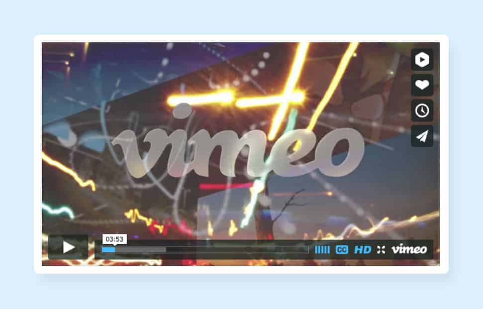 Vimeo Video Integration to Reduce Website Loading Time