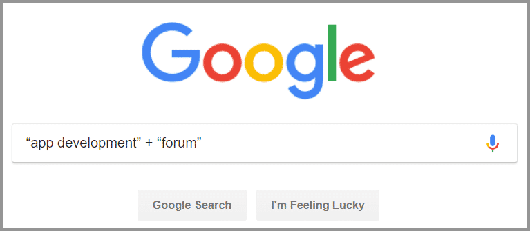 Forum - Keyword Research Technique