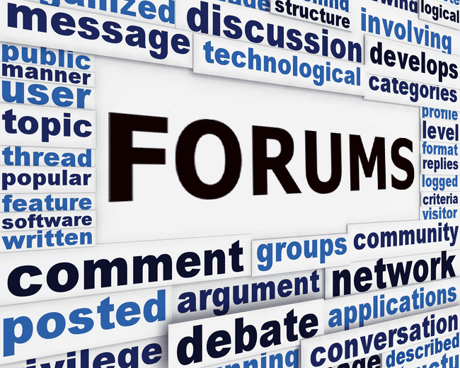 Forums and Communities