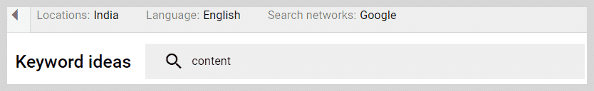 GKP Location, Language and Search Network