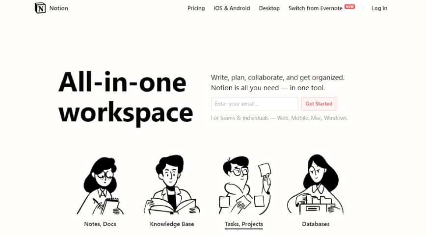 Notion - Team Collaboration Software