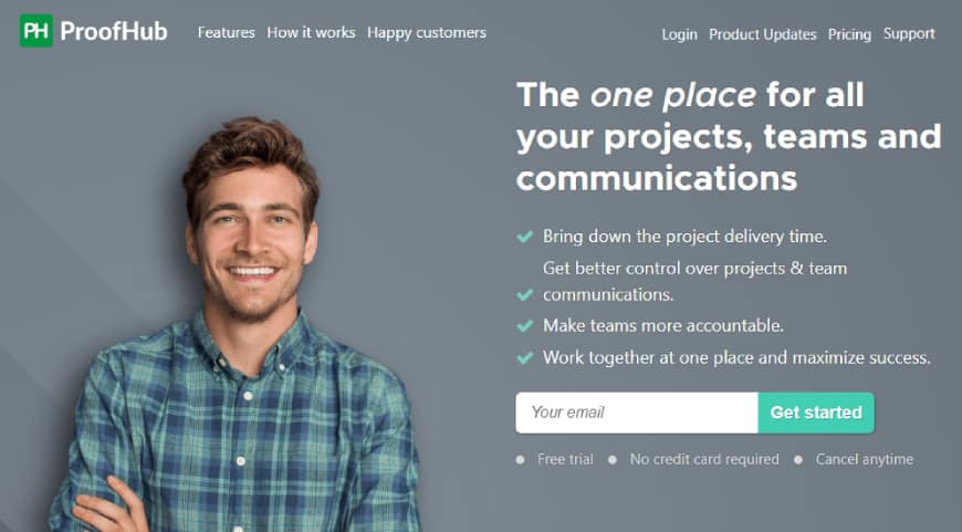 Proofhub - task management software