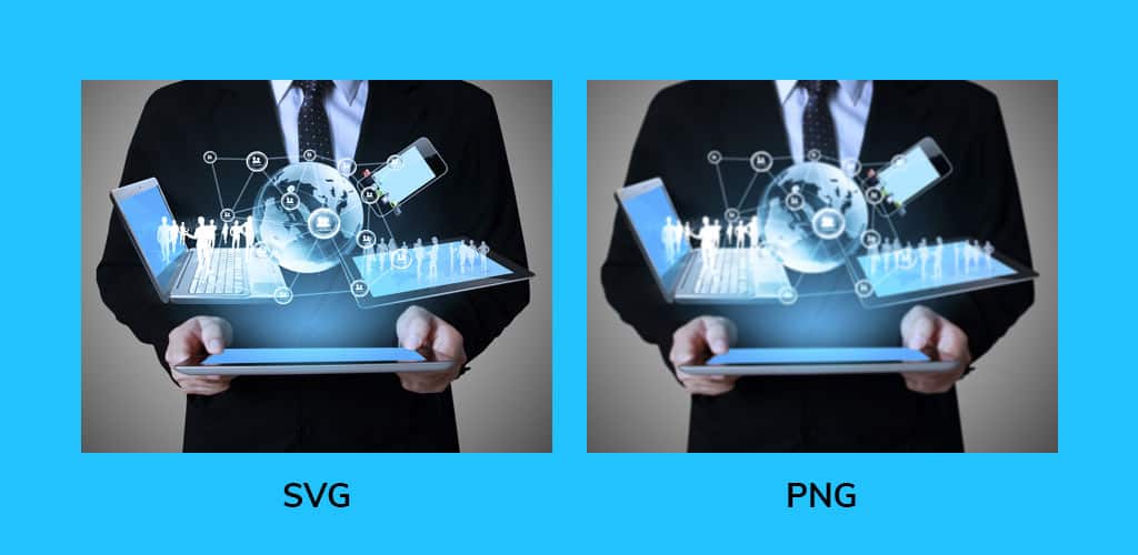 SVG and PNG image comparison